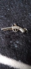 1970s Solid Silver Musket Gun a mini model of the real thing in great condition 