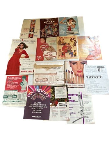 Lot vintage 1981 avon - vintage,