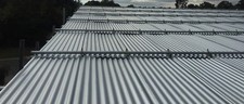 Galv Corrugated CI Roofing Sheets 8ft / 2.4m Ideal for Scaffolding / Hoarding
