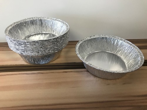 Foil pie tins 32mm - foil, x
