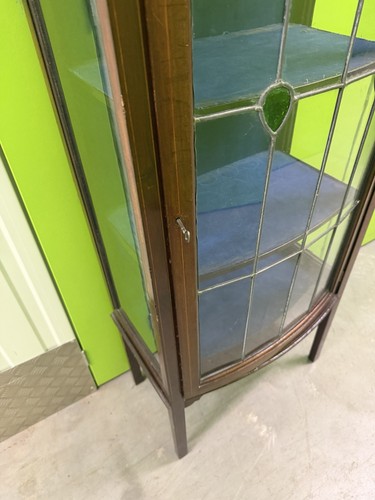Edwardian bow fronted inlaid - fronted,