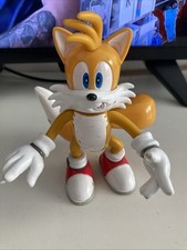 Sonic X toy island tails figure Rare Sega 2000 With Working Wind Up Tail, Rare