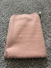 Pink Textured Scarf / Shawl