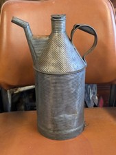 Kayes Vintage Oil Can Pourer Ribbed Walnut Whip