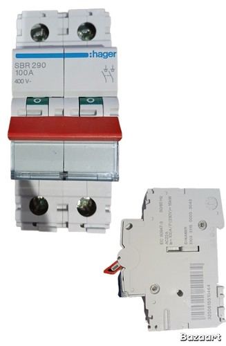 Hager 100 amp main - amp,