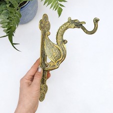 Antique solid brass griffin - solid,