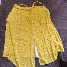 Ladies yellow floral Skirt