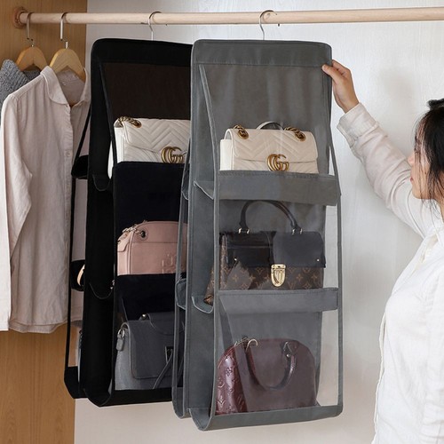 Hanging handbag organiser 8 - hanging,