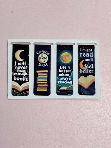 Set magnetic bookmarks - of,