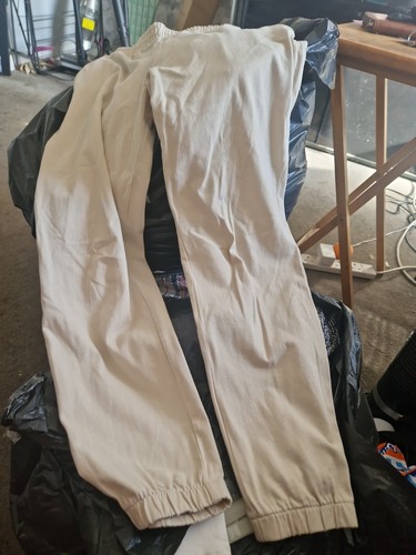 Zara beige joggers size - joggers, eur