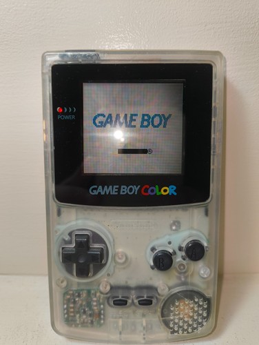 Nintendo gameboy colour clear - gameboy,