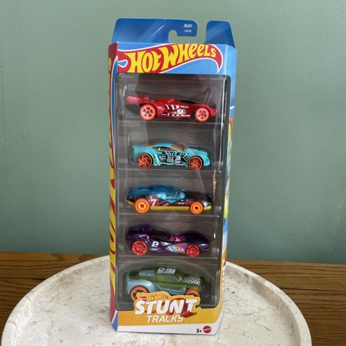 Hot wheels stunt tracks pack - tracks, 5-pack