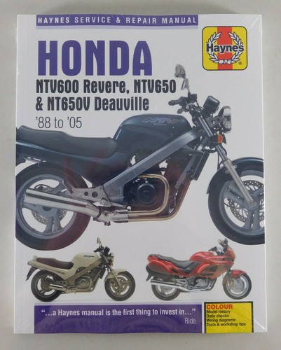 Repair manual honda ntv 600 - honda,