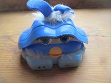 McDonalds  Shelby Boom Blue Plastic Furby Toy Happy Meal 2001