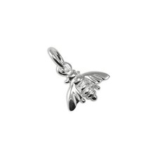 Cute 925 Sterling Silver Bumble Bee Charm / Charms / Bees