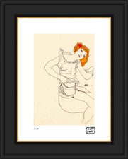 Egon Schiele,  Lithograph