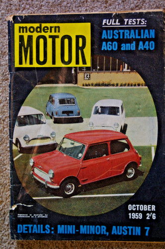 Modern motor 1959 - modern, mini