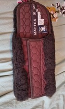 Mattes Sheepskin Girth Cinch Cover Brown
