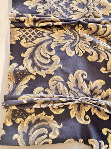 Luxury heavy lined navy blue - navy,
