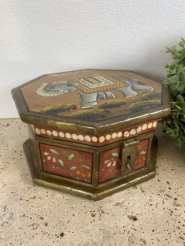 Wooden jewellery trinket box - wooden, jewellery/trinket