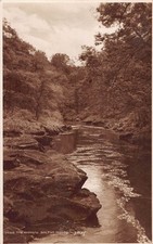 POSTCARD - JUDGES LTD - BOLTON WOODS - THE WHARFE - POSTED 1915