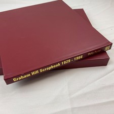 Graham Hill Scrapbook 1929-1966 Hardback Book With Slip Case Moss & Porter #1