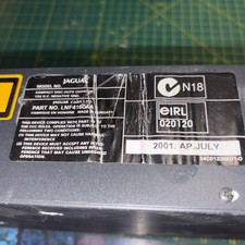 1997 - 2002 JAGUAR X J8 X308 CD CHANGER LNF4160AA