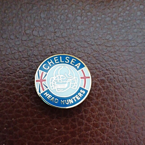 Chelsea head hunters - hunters, enamel