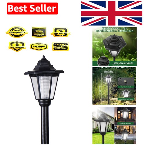 Victorian solar garden - garden, lamp
