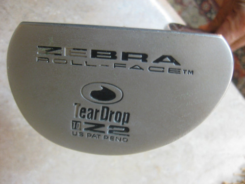 Zebra roll face teardrop - teardrop, z2