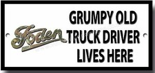 GRUMPY OLD FODEN TRUCK DRIVER