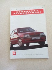 1989 Vauxhall Astra & Astra