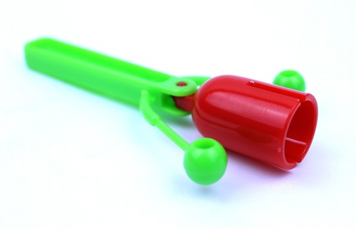 Toy tulip percussion rattle - toy,