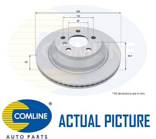 Brake discs pair - brake, 2