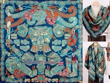 100% Mulberry Silk Scarf in