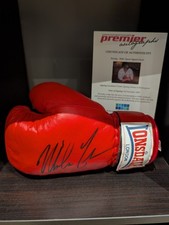 Mike Tyson Hand Signed Boxing