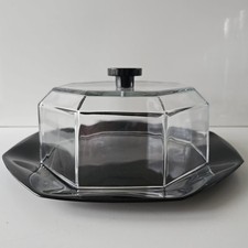 Large Arcoroc Octime Black