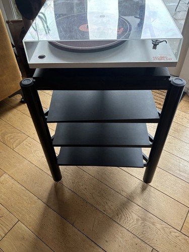 Solid steel tier hifi rack - solid, 4-tier