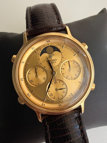 Seiko 7a48 702a moon phase - moon,