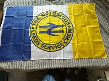 Leeds United Service Crew Flag 5’ X 3’ Bnib