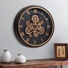 Large Wall Clock with Moving