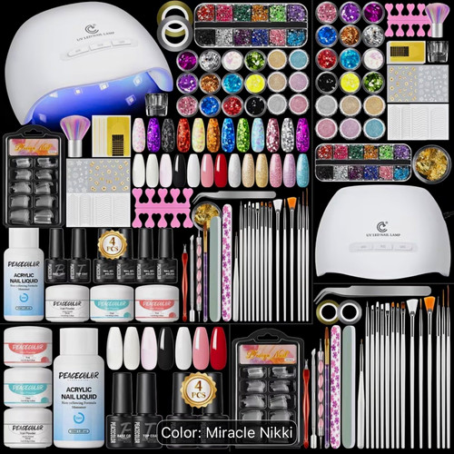 Peacecolor acrylic nail kit - peacecolor,