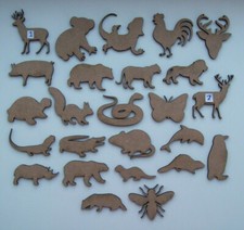 MDF Wooden Animal, cut out shapes, craft making, decoration, embellishment VOL 2
