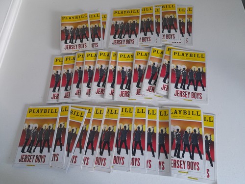 Jersey boys playbill new york - jersey,