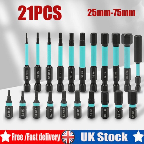 21pcs 25mm hex - 21pcs, allen