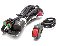 Spotlight Wiring Loom Harness with Switch for Triumph Tiger 800 850 900 Explorer