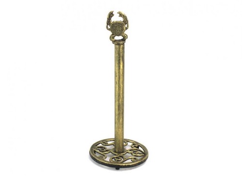 Antique gold cast iron - iron, crab