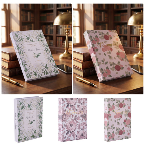 Floral photo album 6x4 - floral,