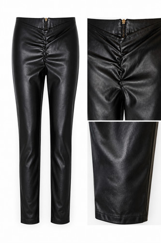 Black skinny trousers 8 - trousers, uk