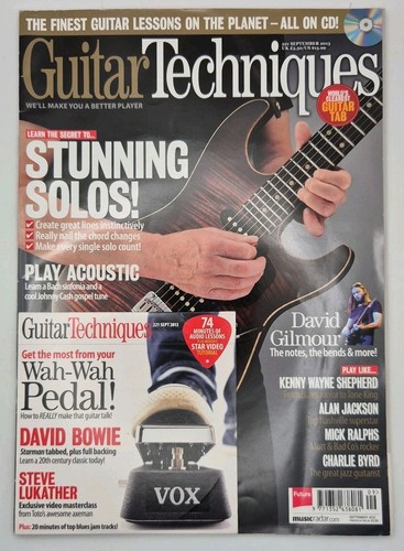 Guitar techniques magazine - guitar,